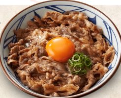 丸亀製麺「牛すき釜玉2019」2019年3月12日
