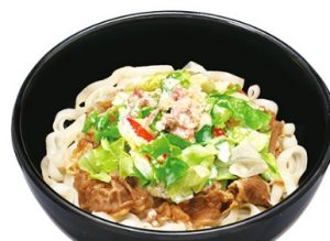 すき家のシーザーレタス牛麺